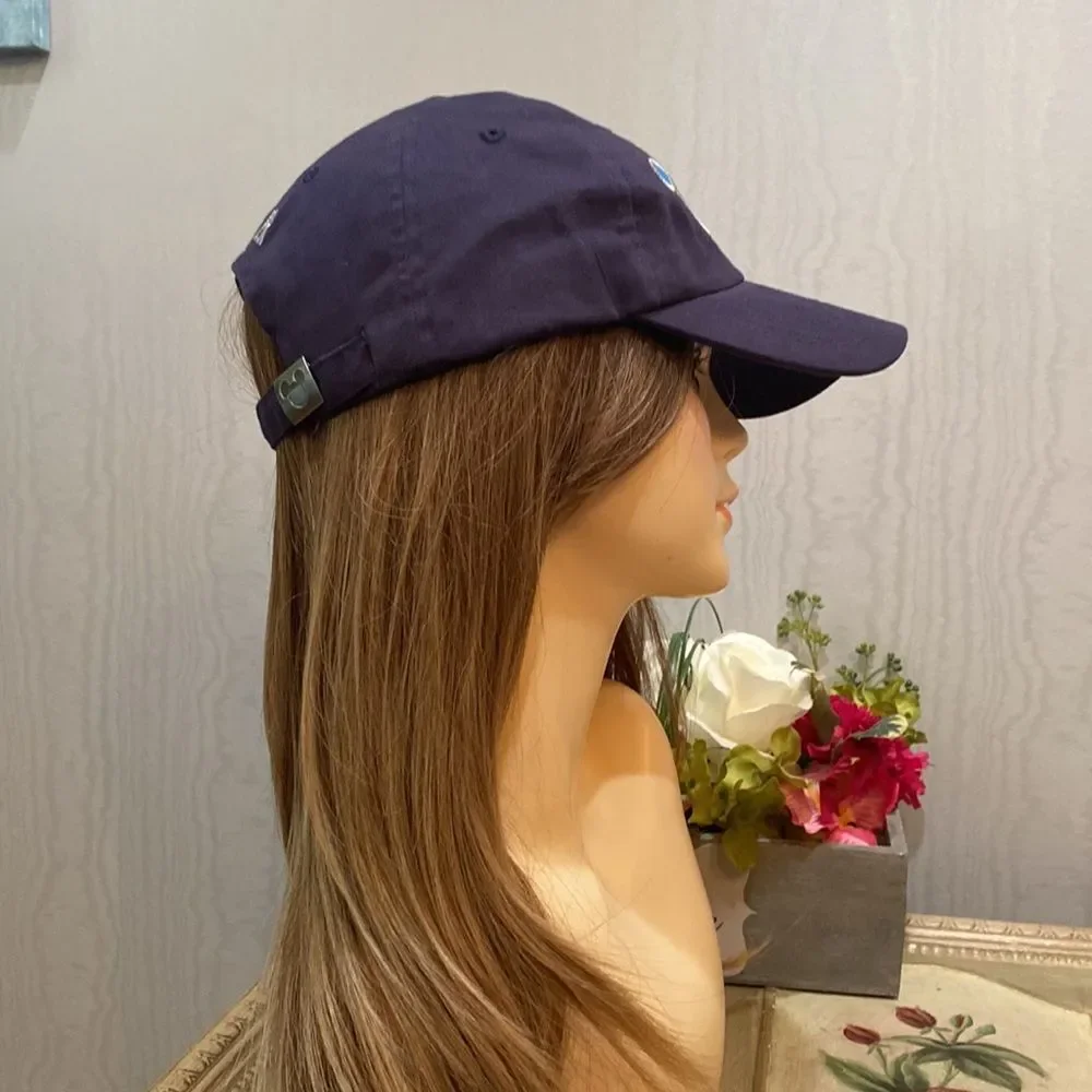 Disney Parks Disney Vacation Club Member Adjustable Cap Hat Blue Strap Back